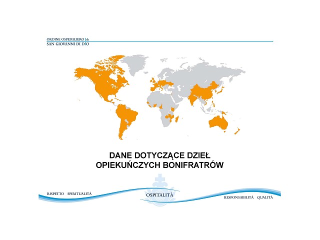 Dane dotyczące działalności zakonu w 2024 r.