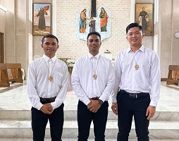 Vai alla pagina: Ceremonia de admisión al Postulantado de Asia-Pacífico